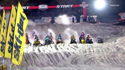 Highlights: USAF Snocross National Deadwood | Pro Triple Crown Race 1 Saturday