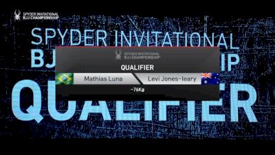 Levi Jones-Leary vs Mathias Luna 2019 Spyder BJJ Qualifier
