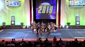 The California All Stars - Las Vegas - Aces [2019 L5 Senior Open Small Coed Finals] 2019 The Cheerleading Worlds