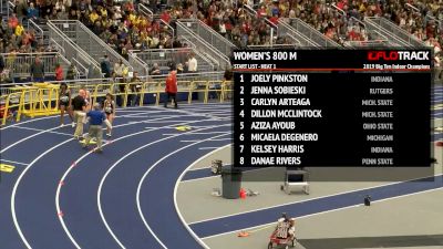 Women's 800m, Final