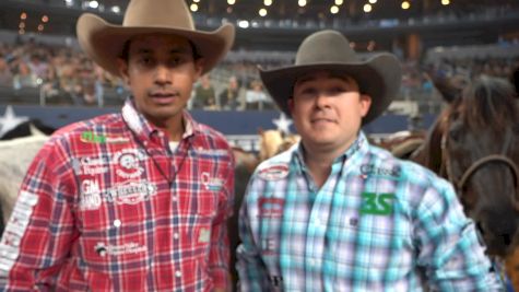 Driggers And Nogueira - The American Finals Long Round Team Roping Champions