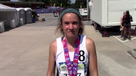 Jennifer Ohlsson Takes Second Place In 17-18 1500 Race