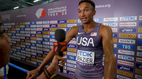 Donovan Brazier on Advancing to 800m Semifinal at Worlds