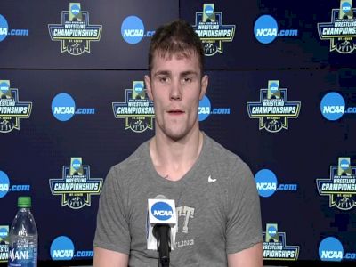 Jake Wentzel knocks off local favorite Keegan O'Toole to reach NCAA semifinals