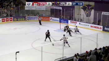 Adam Eisele Scores OT Winner For Minnesota State On Wraparound