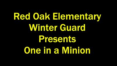 Red Oak Elementary - One in a Minion