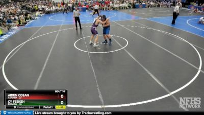 Cy Feeken&nbsp;over&nbsp;Aiden Odean