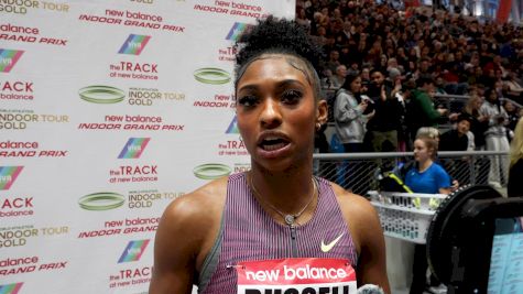 Masai Russell's 2025 Is All About Momentum! Another Big Win At The New Balance Grand Prix