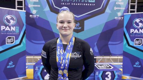 Elisabeth Clay After Double Gold at No-Gi Pans: 'I Did The Best I Possibly Could Have'