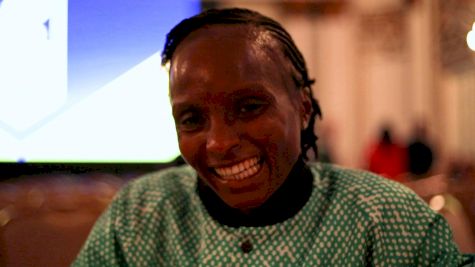 Hellen Obiri | 2025 Boston Marathon Press Conference