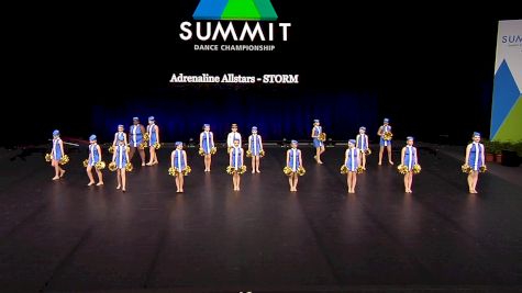 Adrenaline Allstars - STORM [2021 Youth Pom - Large Semis] 2021 The Dance Summit