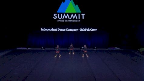 Independent Dance Company - BakPak Crew [2021 Mini Hip Hop - Small Finals] 2021 The Dance Summit