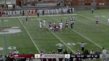 MIT vs Springfield Football Highlights | 2026 NEWMAC Football