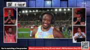 Letsile Tebogo Interview | 2026 Lausanne Diamond League