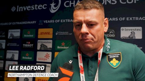 Northampton Saints Defence Lee Radford Before the Investec Champions Cup