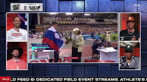 Cam Myers 1500m Interview | Brussels Diamond League Athlete's Lounge