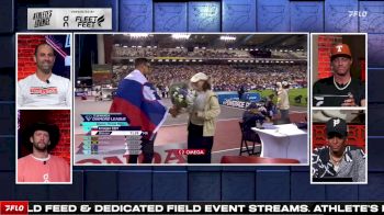 Cam Myers 1500m Interview | Brussels Diamond League Athlete's Lounge