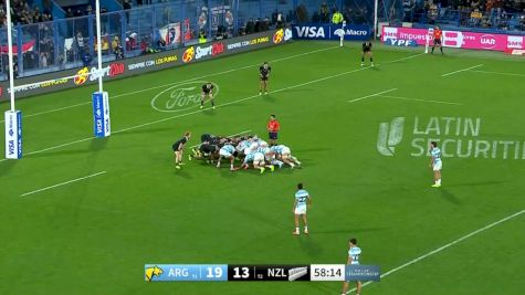 Gonzalo Garcia Pushes Argentina Rugby Lead To 13 vs. All Blacks