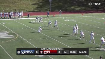 Highlights: Merchant Marine vs WPI | 2024 NEWMAC Football