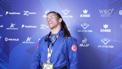 Hear From Janaina Lebre After Close Decision Win For Her Second World Title!