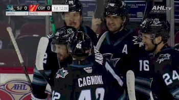 San Jose Shark's Prospect Egor Afanasyev Net His First With The AHL's San Jose Barracuda!