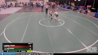 Ty Erickson&nbsp;&nbsp;over&nbsp;Jaxon Logan