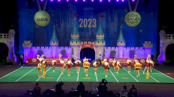 Loyola University - Chicago [2023 Game Day - Open All Girl Cheer Semis] 2023 UCA & UDA College Cheerleading and Dance Team National Championship