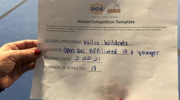 Wilco Wildcats [Trad Open Rec Aff 10Y] 2021 UCA February Virtual Challenge
