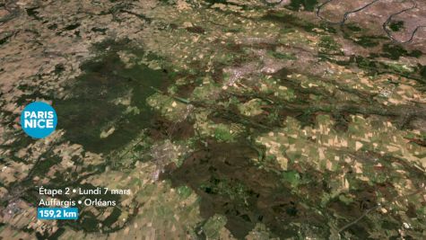 Course Flythrough: 2022 Paris Nice Stage 2