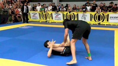 Paulo Miyao vs Carlos Alberto Oliveira 2021 Pan IBJJF Jiu-Jitsu No-Gi Championship Flozone