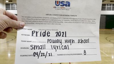 Poway High School [Lyrical Varsity - Small Finals] 2021 USA Spirit & Dance Virtual National Championships