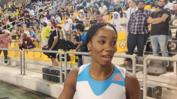 Keni Harrison Recovers From Hitting A Hurdle To Prevail In Tight Race