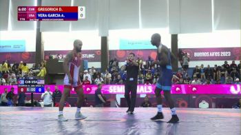 87 kg Semifinal - Alan Vera, USA vs Daniel Gregorich, CUB