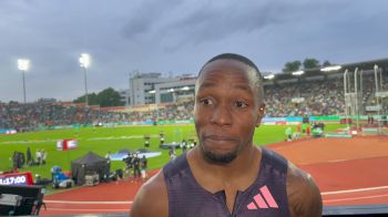 Akani Simbine Manages Win Against Good Lineup In 100m