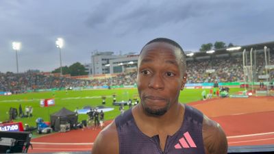 Akani Simbine Manages Win Against Good Lineup In 100m