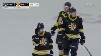 Oliver Wahlstrom Gets The Providence Bruins On The Board | AHL Calder Cup Playoffs