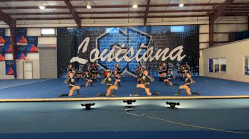 Louisiana Cheer Force - Ruby Red [L2 Youth] 2022 Varsity All Star Virtual Competition Series: Winter II