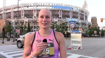 Gracie Morris, representing Puma Elite, claims Guardian Mile victory