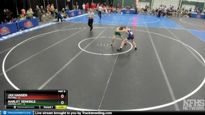 Jax Hansen  over Harley Senkbile