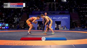 57 kg Quarterfinal, Nachyn Mongush vs Uigulaan Ivanov