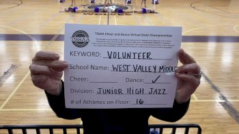 West Valley Middle School [Middle School - Jazz] 2021 TSSAA Cheer & Dance Virtual State Championships