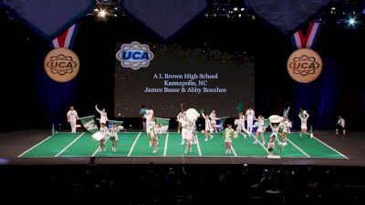 A L Brown High School [2022 Medium Varsity Coed Game Day Semis] 2022 UCA National High School Cheerleading Championship
