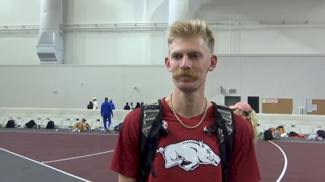 Arkansas' Ben Shearer Top Seed Headed Into 2025 SEC Indoors Men's Mile Final