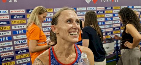 Shelby Houlihan Feels Positive About 4th Place 5k Finish (14:57.42)