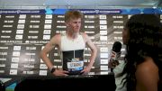 Ethan Strand After Winning Pro Debut at Pre Classic
