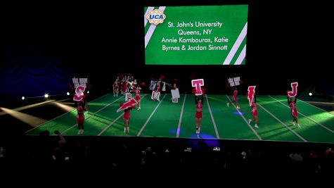 St. John's University [2026 Small Coed Division I - Game Day Semis] 2026 UCA & UDA College Cheerleading and Dance Team National Championship