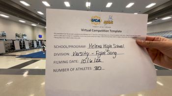 Helena High School [Varsity - Fight Song] 2022 UCA & UDA Virtual Game Day Kick-Off