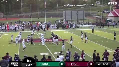 Slippery Rock Football Highlights vs Franklin Pierce | NE10 Football