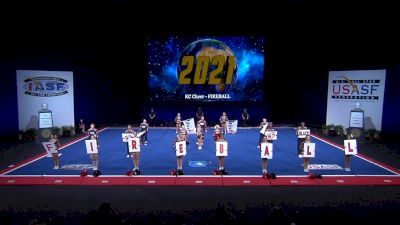 KC Cheer - FIREBALL [2021 L6 International Global Coed Semis] 2021 The Cheerleading Worlds