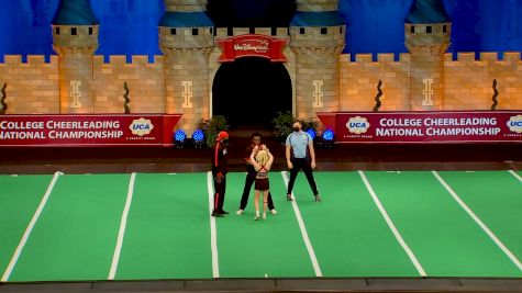 Trinity Valley Community College - Hailey & Joshua [2022 Coed Partner Stunt Finals] 2022 UCA & UDA College Cheerleading and Dance Team National Championship